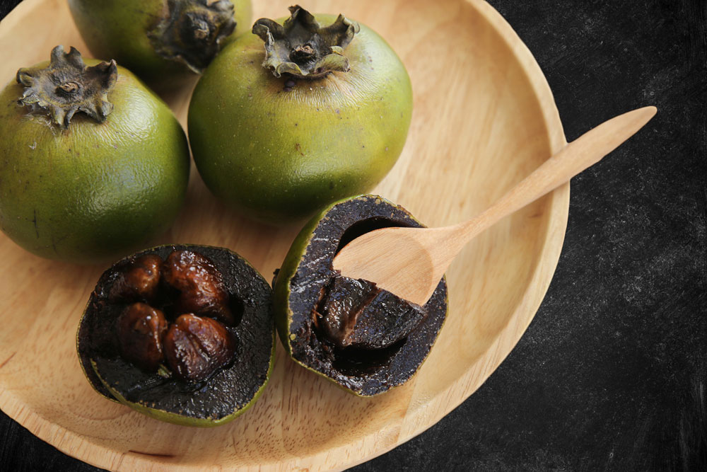 Sapote, exotische Superfrucht mit schokoladigem Geschmackt