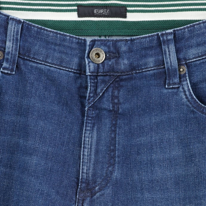 Eurex by Brax blau im 5-Pocket Stil, Stretch-Jeans