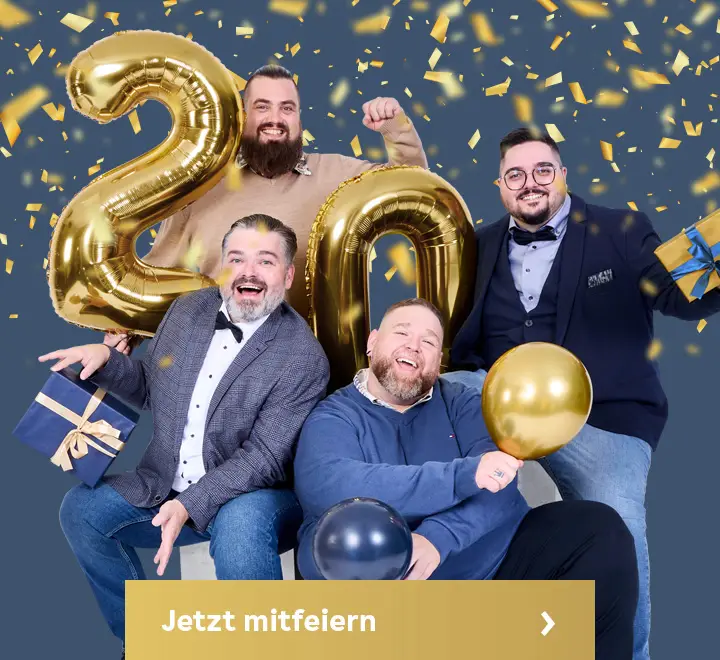 mobile slider geburtstag 20 jahre