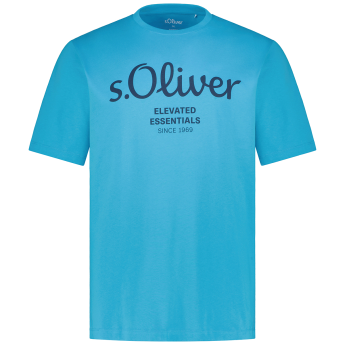 s.Oliver T-Shirt mit Label-Print günstig online kaufen