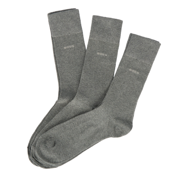 BOSS 3er-Pack Socken mit eingestricktem Logo