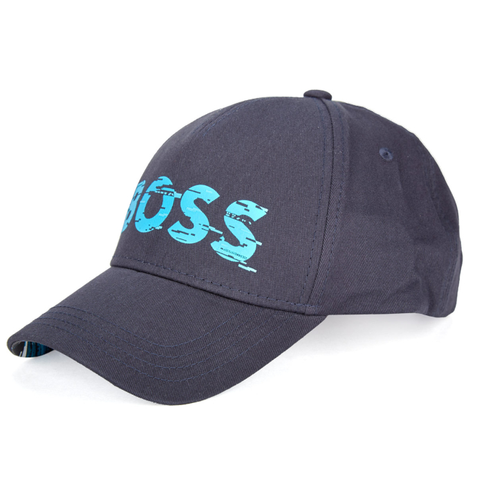 BOSS Baseball-Cap mit Schriftzug-Print