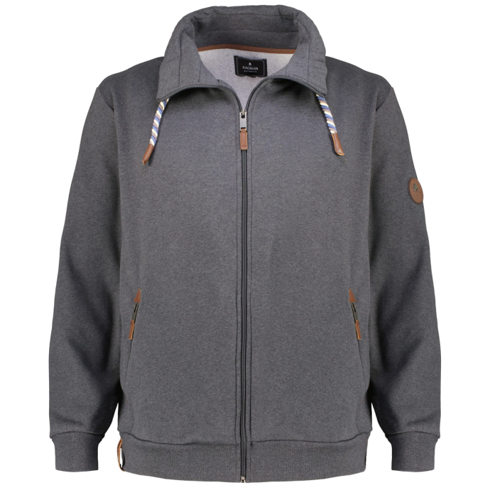 RAGMAN Sweatjacke mit Stehkragen günstig online kaufen