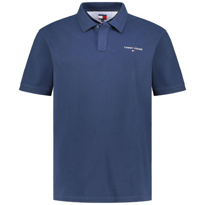 Tommy Jeans Poloshirt mit Label-Stickerei günstig online kaufen