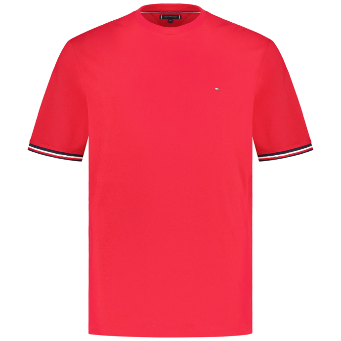 Tommy Hilfiger T-Shirt mit Kontrastdetails günstig online kaufen