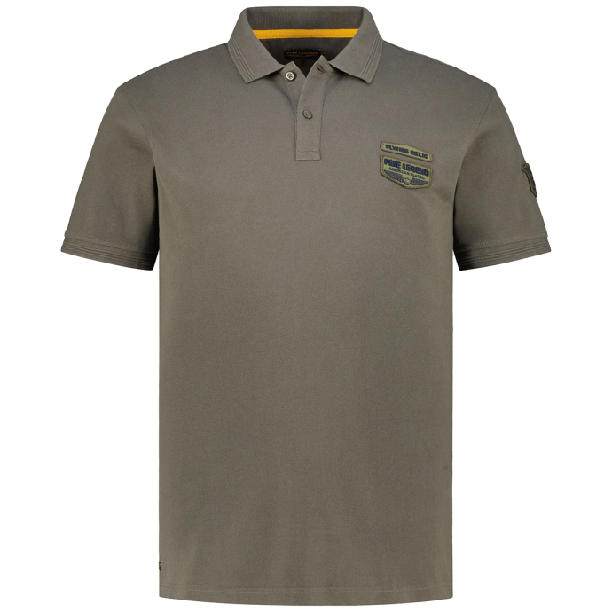 PME LEGEND Poloshirt mit Label-Patch günstig online kaufen