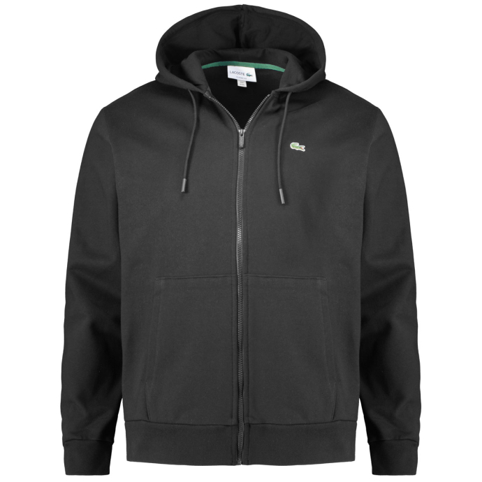 LACOSTE Kapuzenjacke mit Biobaumwolle günstig online kaufen