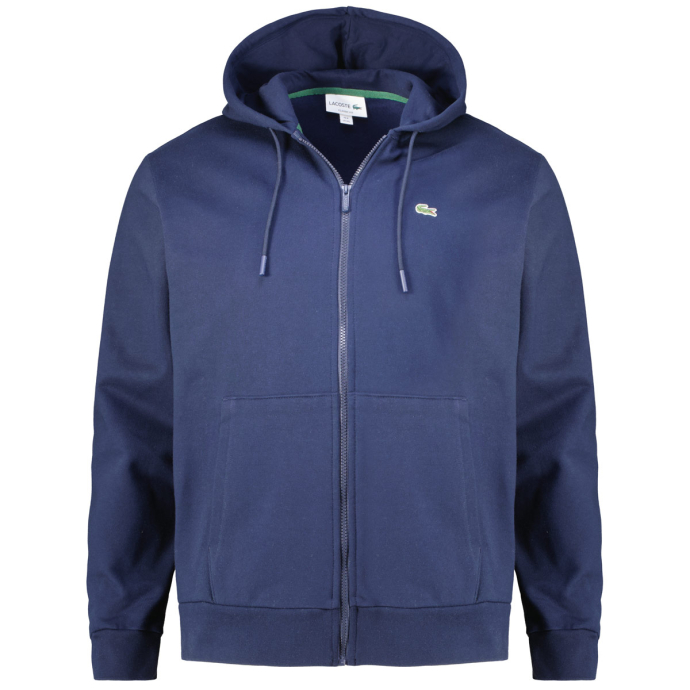 LACOSTE Kapuzenjacke mit Biobaumwolle günstig online kaufen