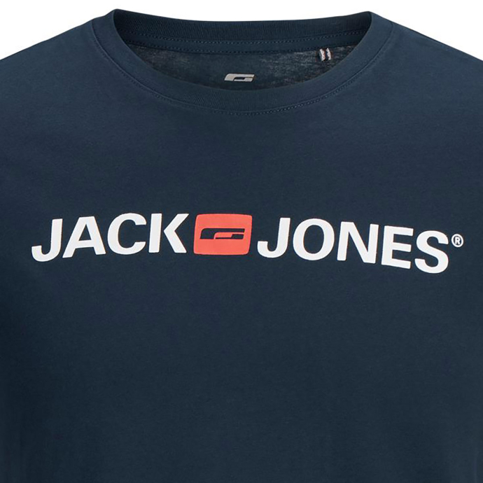 Jack & Jones Herren Rundhals T-Shirt JJECORP LOGO - Slim Fit Plussize günstig online kaufen