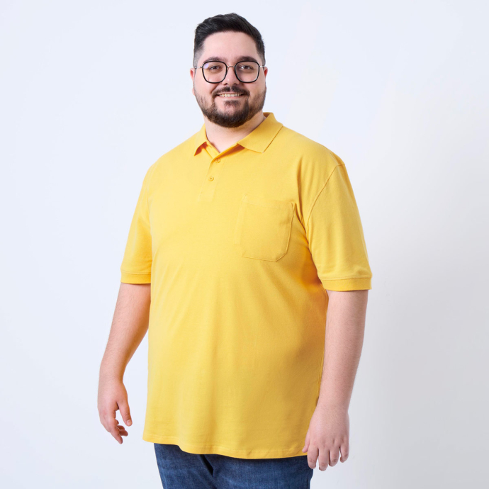 ADAMO Poloshirt aus Baumwoll-Piqué günstig online kaufen