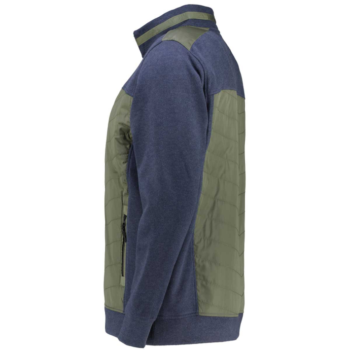 RAGMAN Sweatjacke mit gesteppten Einsätzen günstig online kaufen