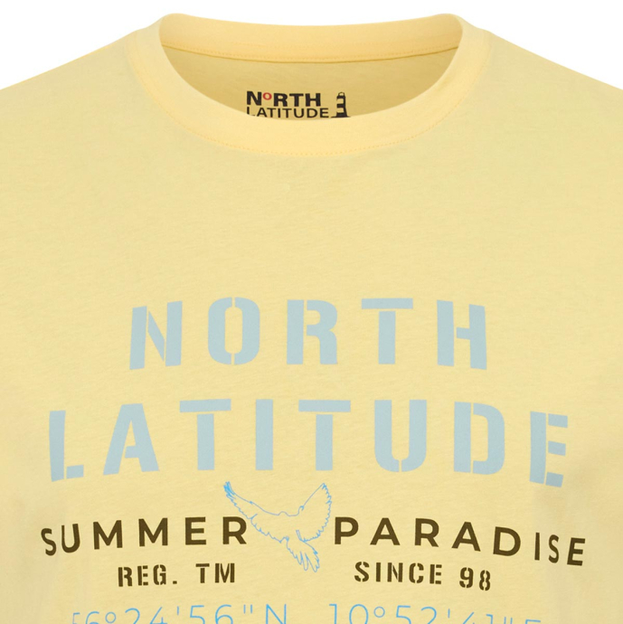 North T-Shirt mit Label-Print günstig online kaufen