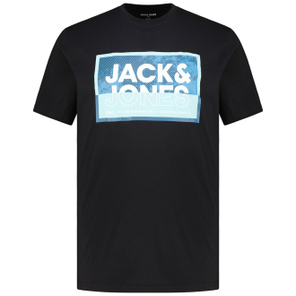 T-Shirt aus Baumwolle schwarz_BLACK | 3XL