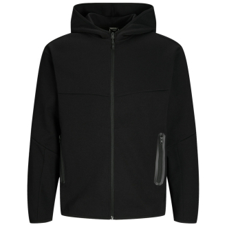 Sweatjacke schwarz_BLACK | 3XL