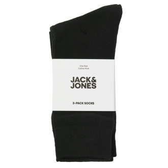 3er-Pack Socken schwarz_BLACK/BLACK - BLACK | 47-50