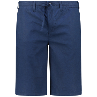 Chino-Shorts aus Leinenmischung blau_5978 | W46
