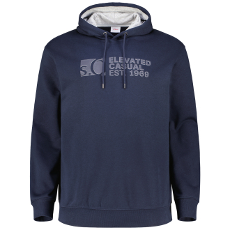 Hoodie aus Baumwollmischung dunkelblau_59D1 | 3XL