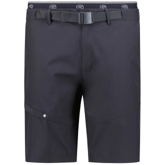 Trekking-/Bike-Shorts mit einknöpfbarer gepolsterter Innenhose schwarz_M10900 | 5XL