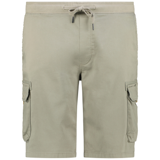 Cargo-Shorts mit Elasthan oliv_31 | W48