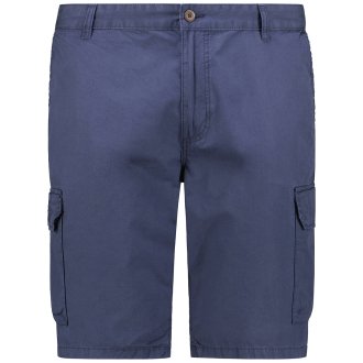 Cargo-Shorts aus Baumwolle dunkelblau_47 | W54