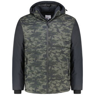 Funktionsjacke im Camouflage-Stil blau_0930 | 3XL