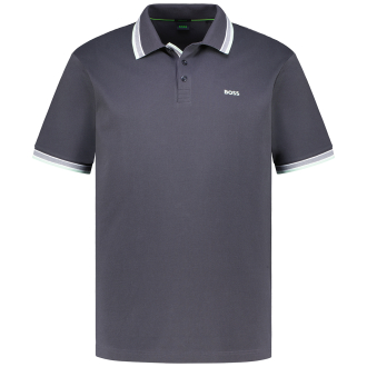 Poloshirt mit Kontrastdetails anthrazit_016 | 4XL