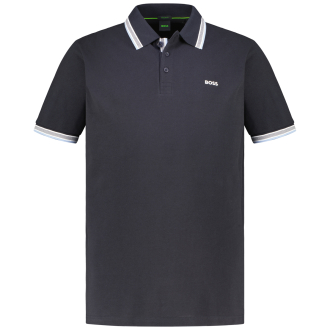 Poloshirt mit Kontrastdetails marine_416 | 3XL