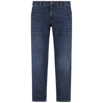 Stretch-Jeans "Luke", gerade mittelblau_24 | 58