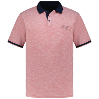 Poloshirt mit Elasthan rot_410 | 4XL