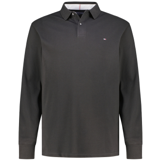 Poloshirt mit Elasthan schwarz_BDS | 3XL