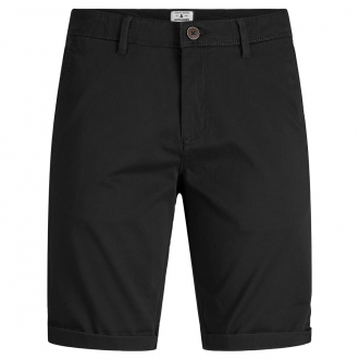 Chino-Shorts mit Stretch schwarz_BLACK | W40