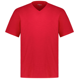 T-Shirt aus Baumwolle rot_3348 | 3XL